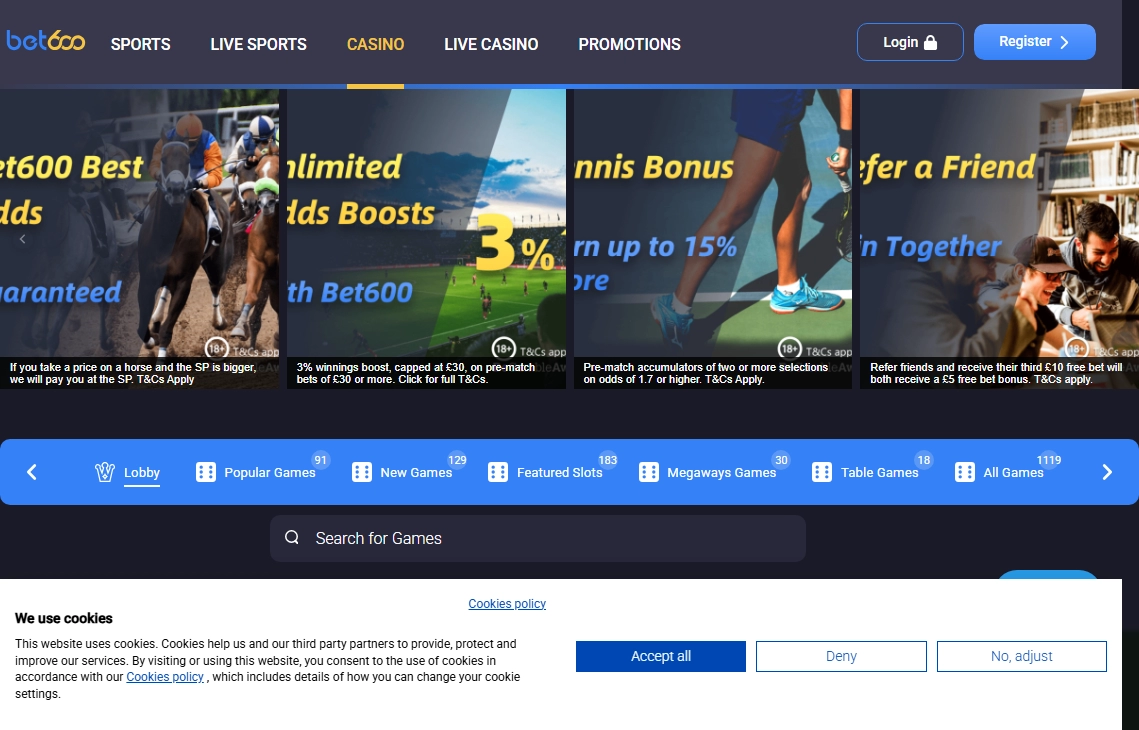 Bet600 Casino